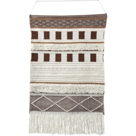 Ashley Signature Design Wall Art 1374232 Adah Brown/Natural Wall Decor